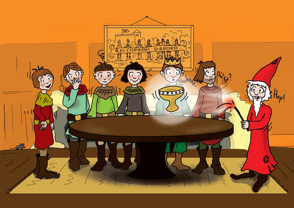 Les chevaliers de la table ronde, les copains d'abord: Brocéliande pour les enfants