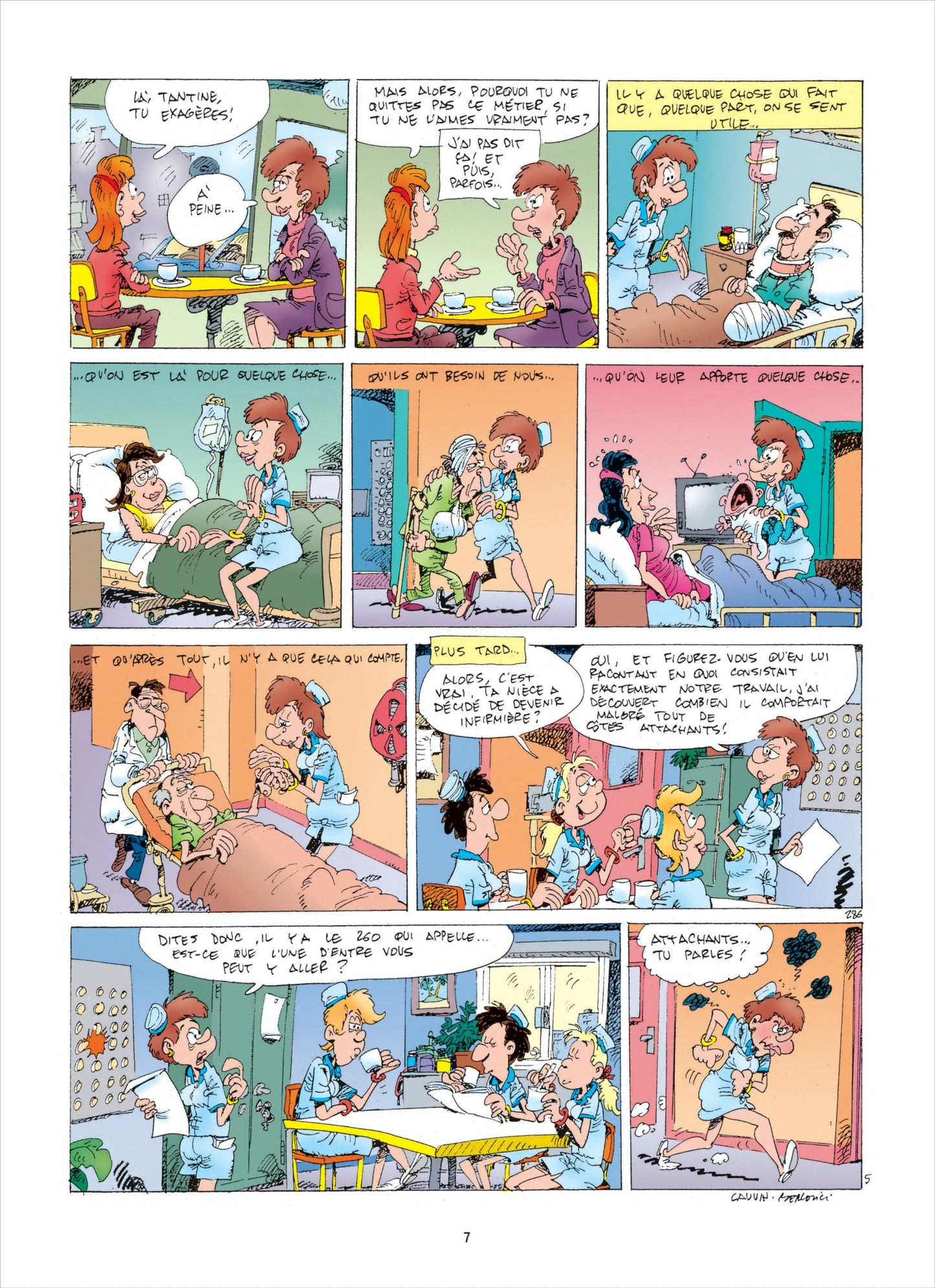 Les femmes en blanc - Tome 18 - Opération duo des nonnes
