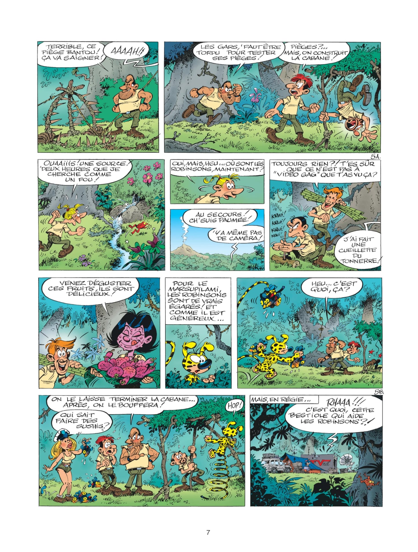 Marsupilami, Tome 18 : Robinson Academy
