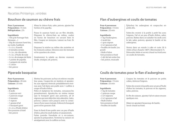 Réussir sa ménopause: Un programme en 2 étapes pour rester belle ! L'infuence de votre mental sur le corps. Nouveaux conseils nutritionnels