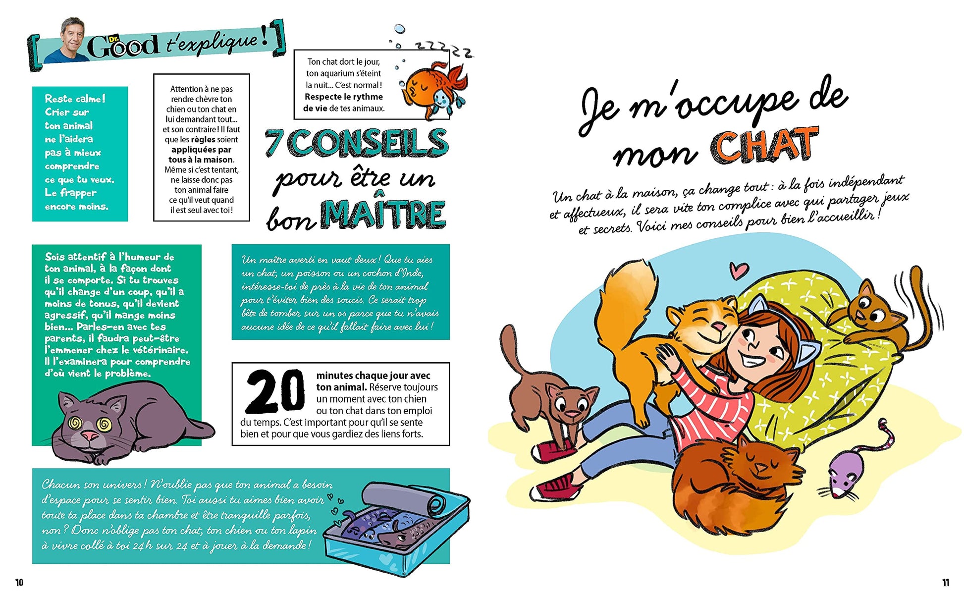 Dr Good ! Kids – Je m'occupe de mon animal – Album documentaire jeunesse – À partir de 6 ans