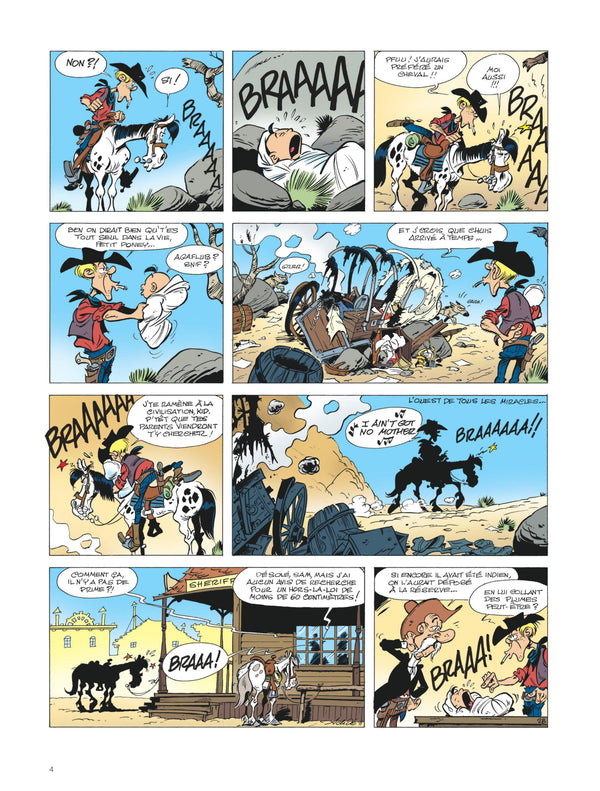 Les Aventures de Kid Lucky d'après Morris - Kid Lucky, L'Apprenti Cow-boy