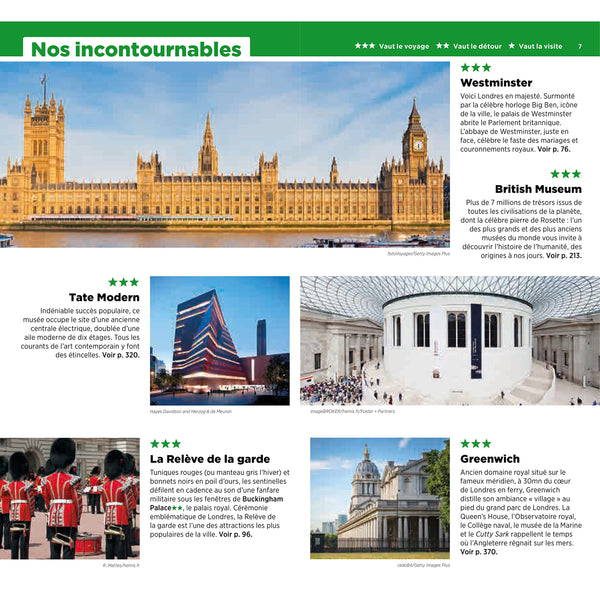 Guide Vert Londres