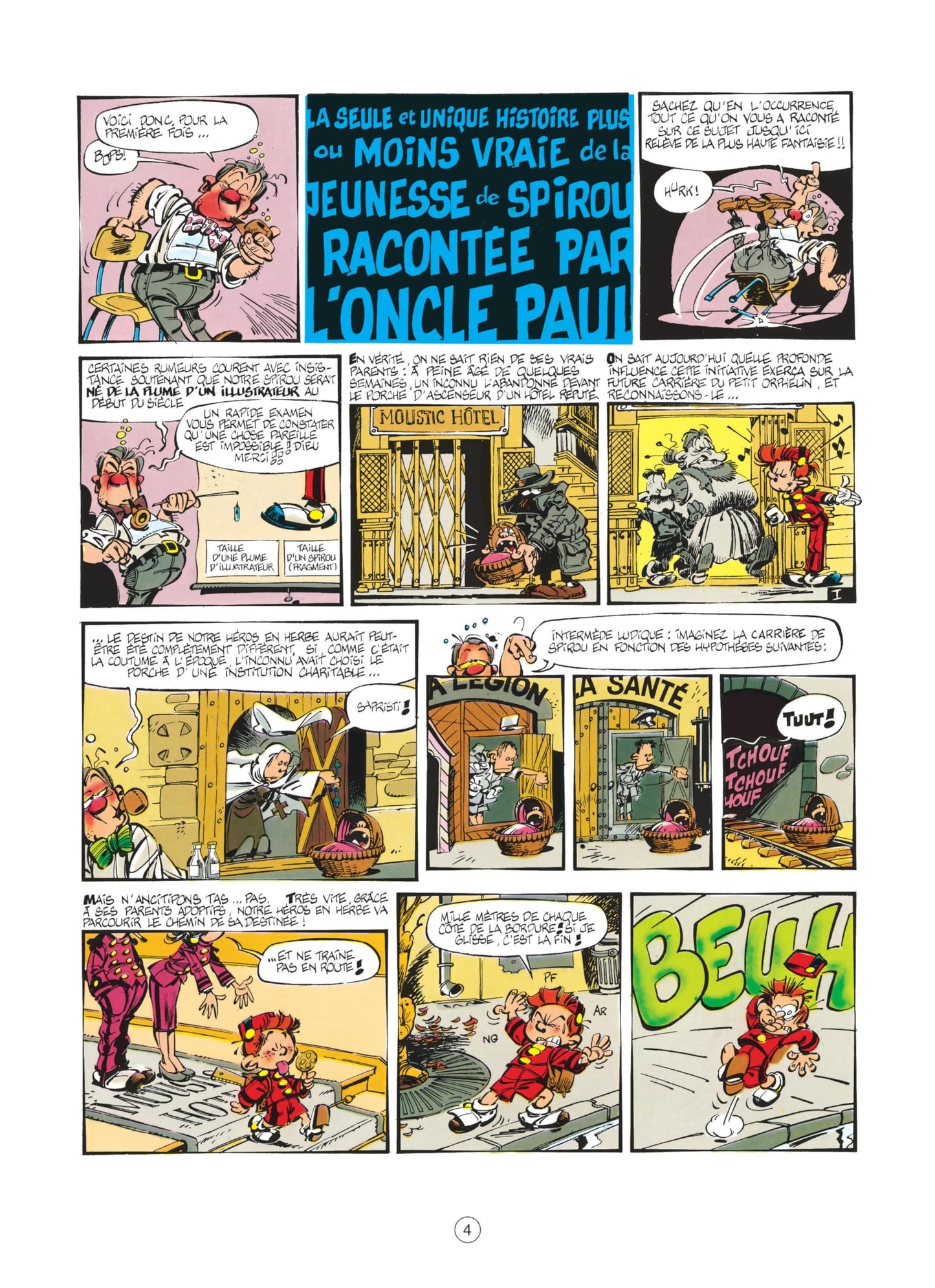 Spirou et Fantasio, tome 38 : La Jeunesse de Spirou