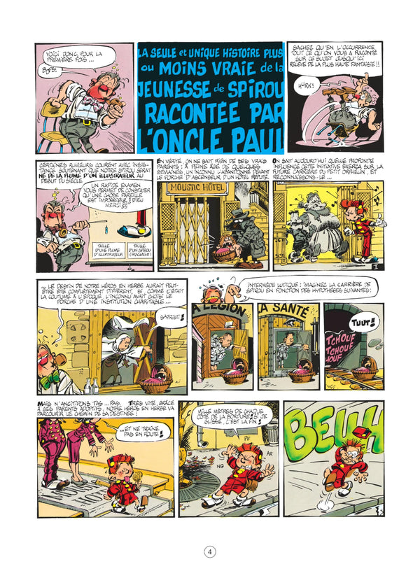 Spirou et Fantasio, tome 38 : La Jeunesse de Spirou