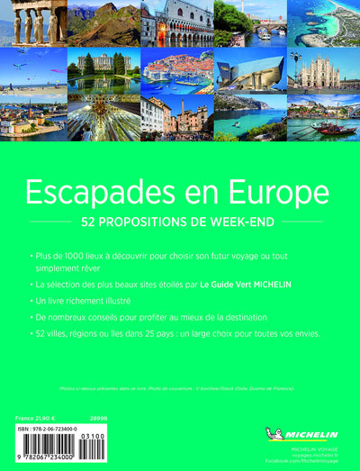 52 Escapades en Europe