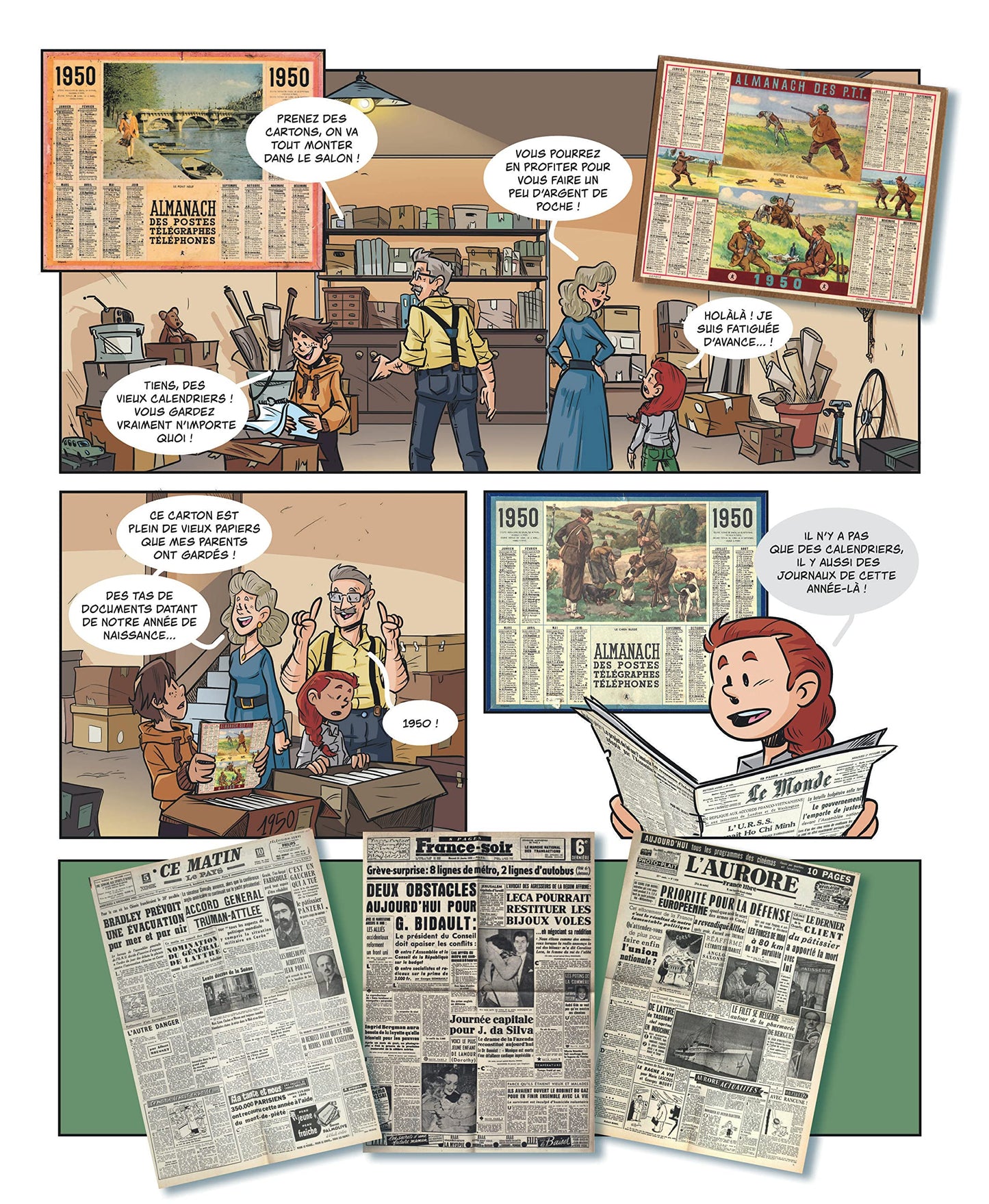 Mes souvenirs en BD - 1950