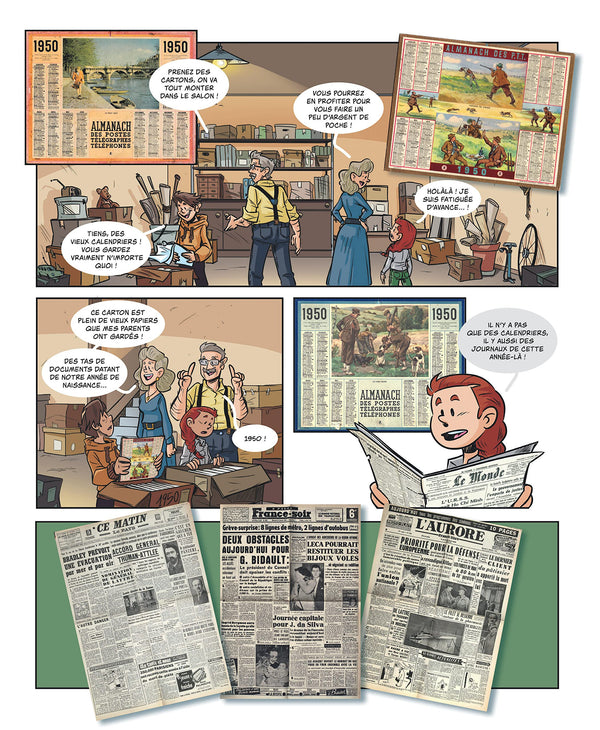 Mes souvenirs en BD - 1950