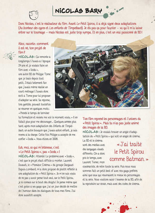 Le Petit Spirou (le film) - Le Petit Spirou, la BD du film