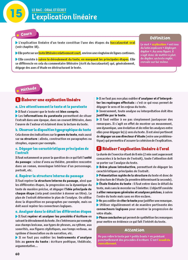 L'année de 1re - Enseignements communs