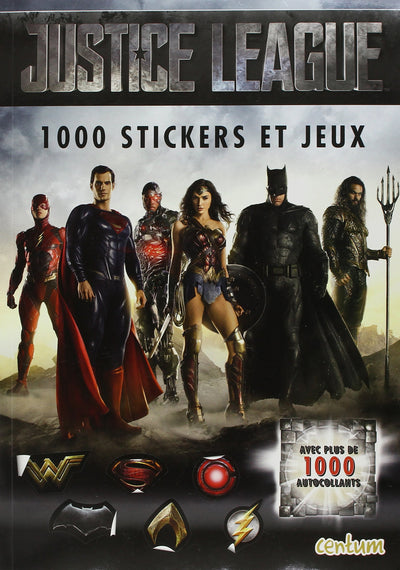 1 000 stickers & jeux Justice League