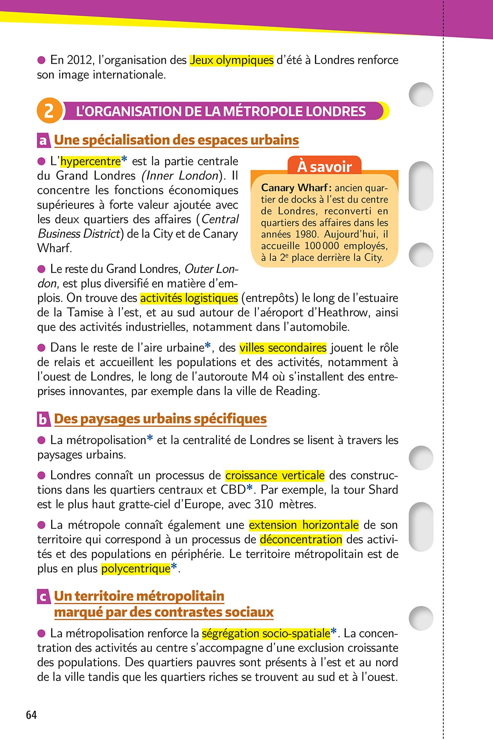 Mes années Bac - Fiches Histoire-Géographie 1re