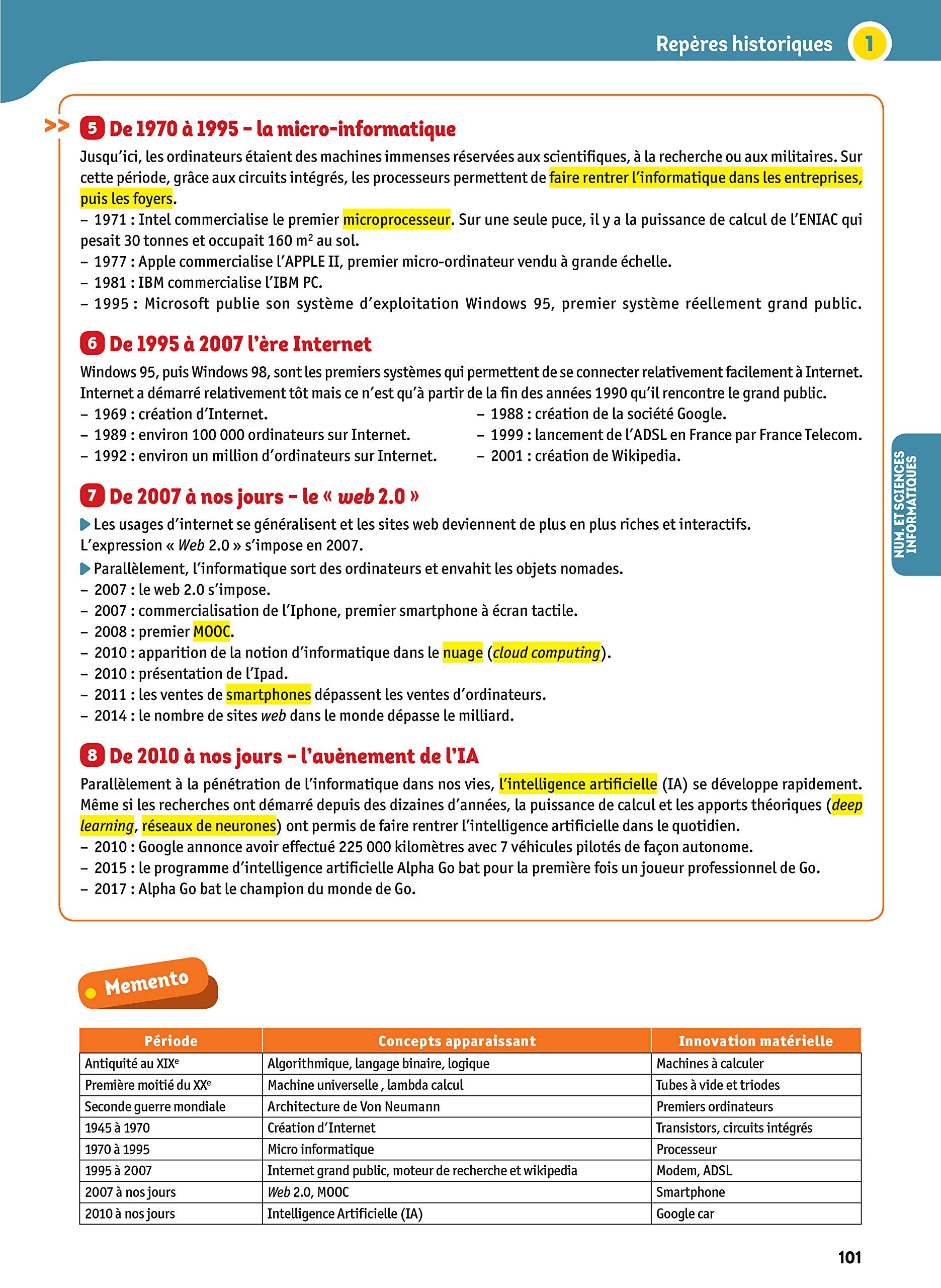 L'Année de 1re - Spécialités Scientifiques