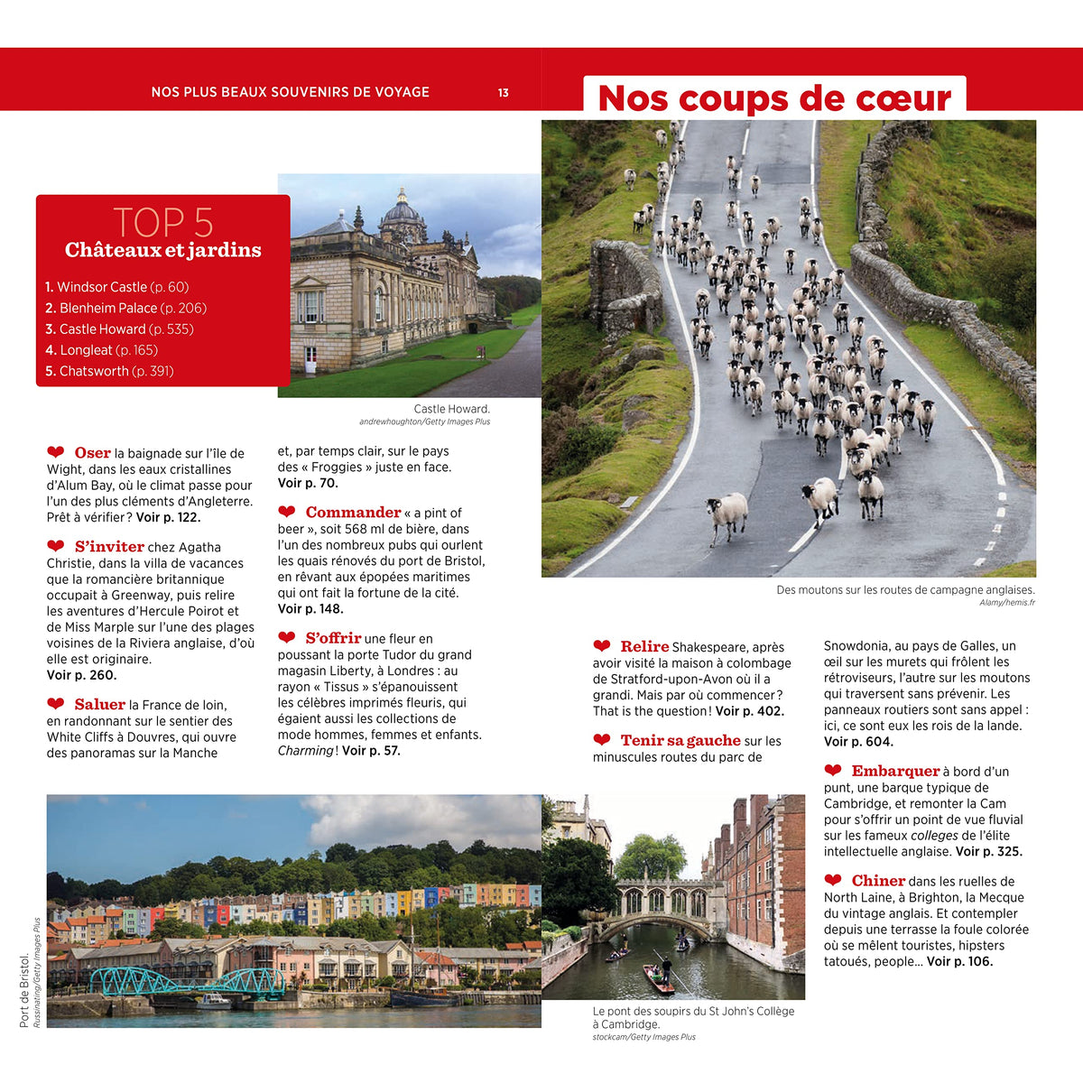 Guide Vert Angleterre, Pays de Galles