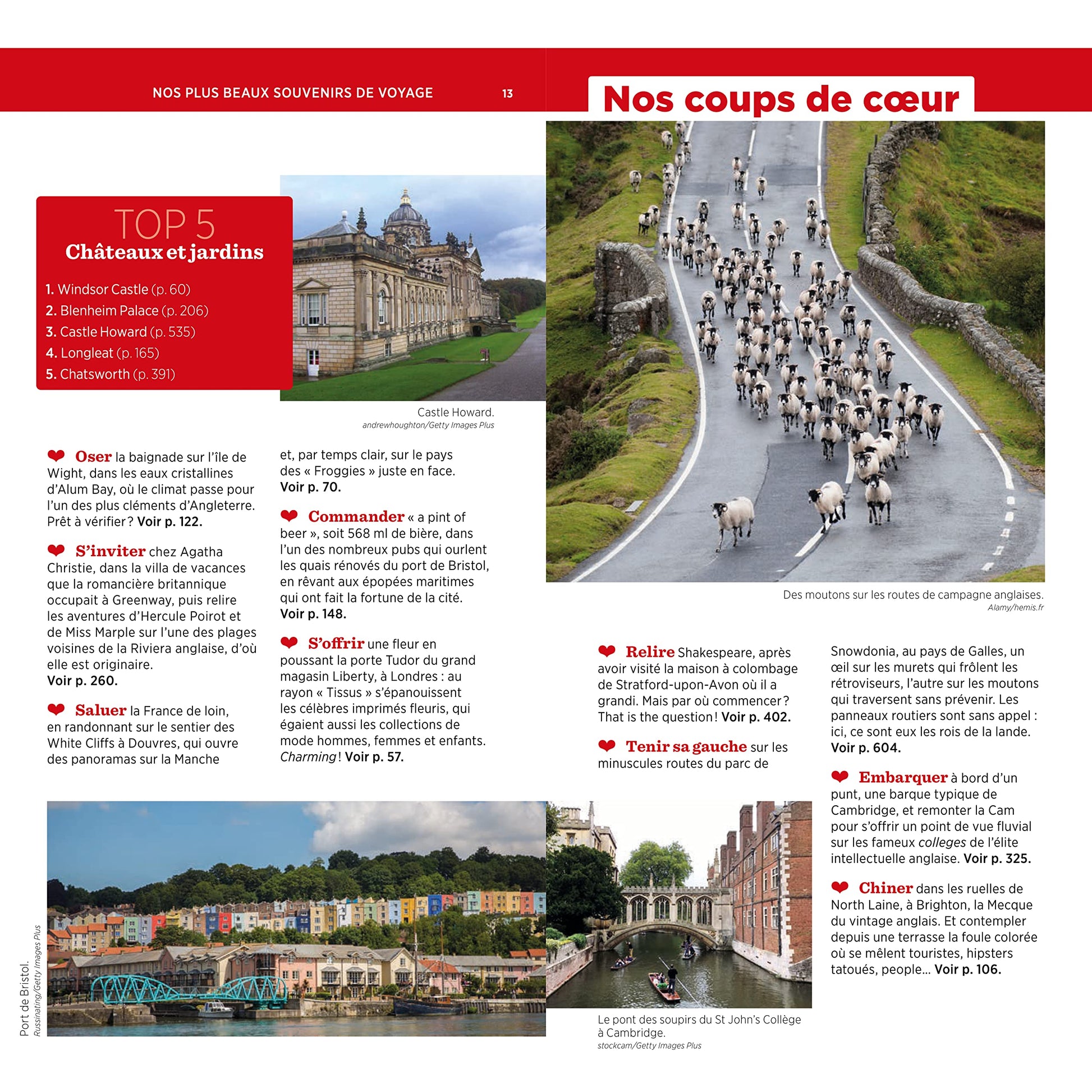 Guide Vert Angleterre, Pays de Galles