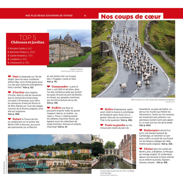 Guide Vert Angleterre, Pays de Galles
