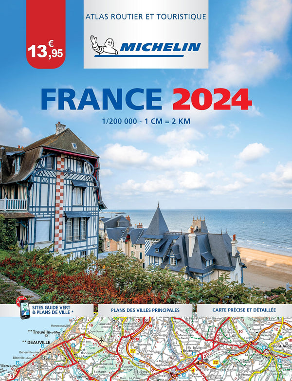 Atlas Routier France 2024 (A4-Broche)
