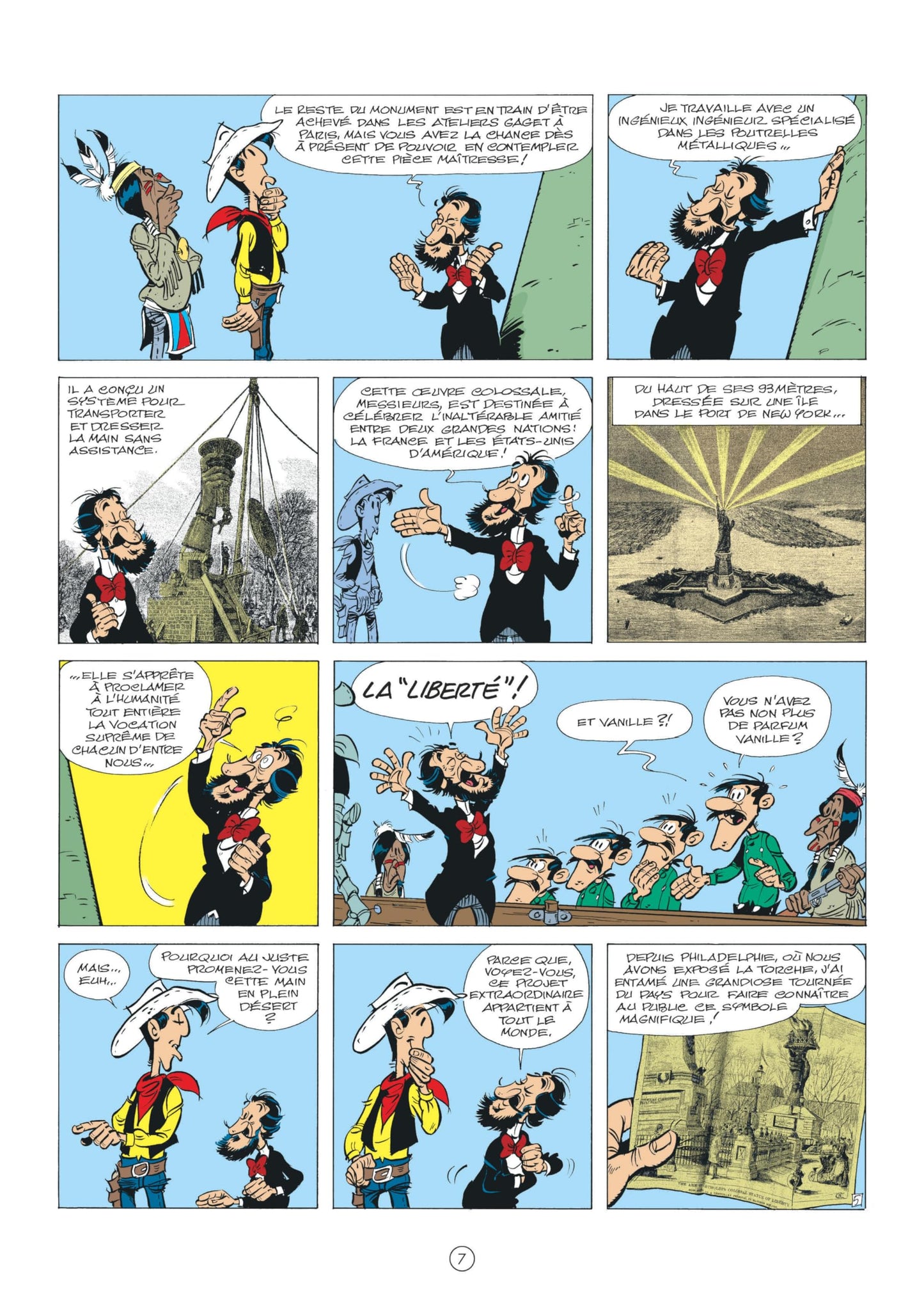 Les Aventures de Lucky Luke d'après Morris - Tome 8 - Un cow-boy à Paris