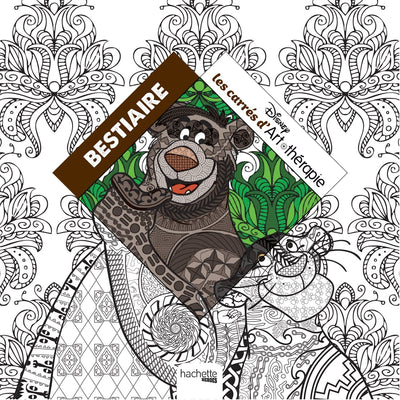 Bestiaire Disney: Carrés à colorier