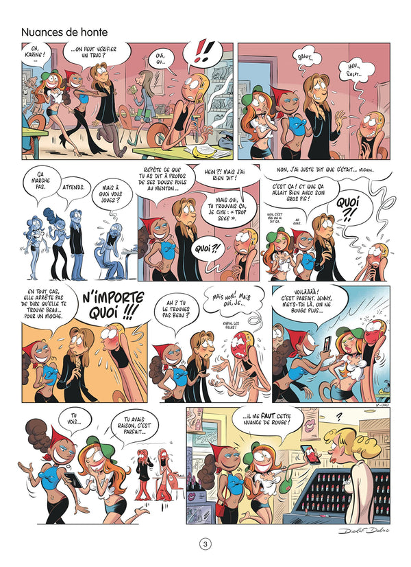 Les vacheries des Nombrils - Tome 2 - Une fille en or