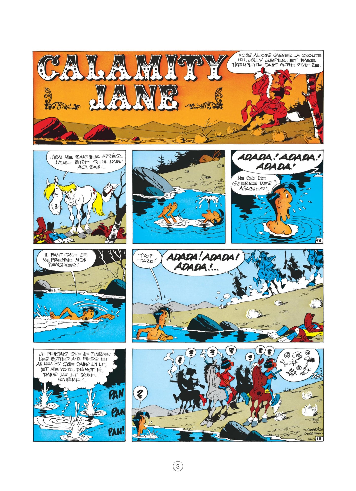 Lucky Luke, tome 30 : Calamity Jane