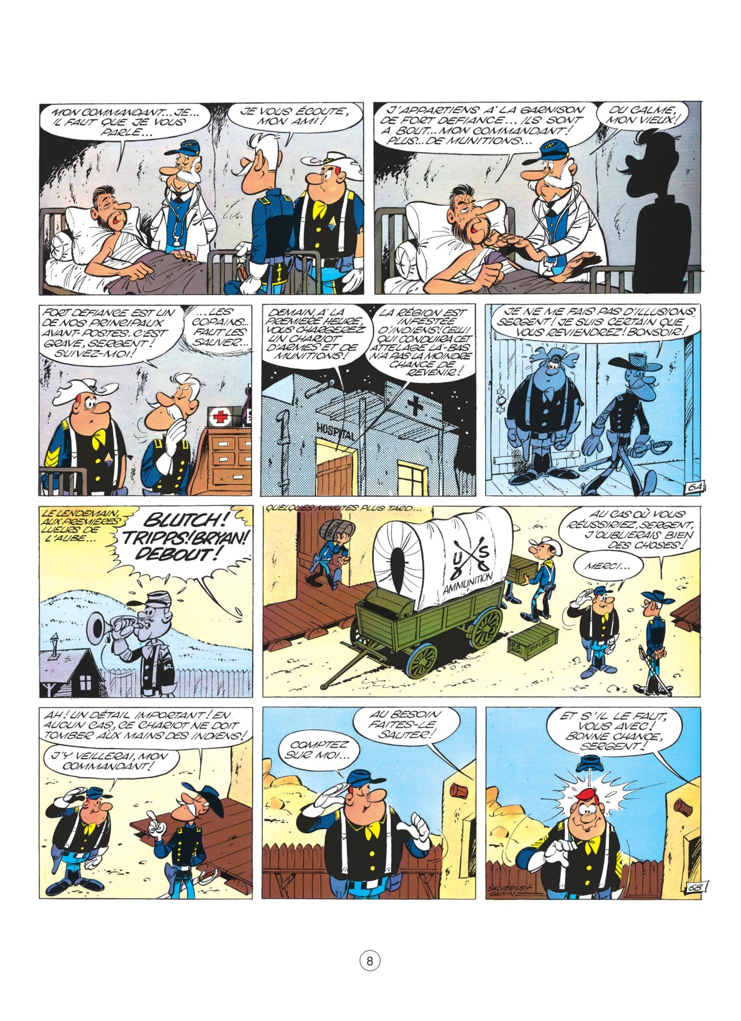 Les Tuniques bleues, tome 1 : Un chariot dans l'ouest