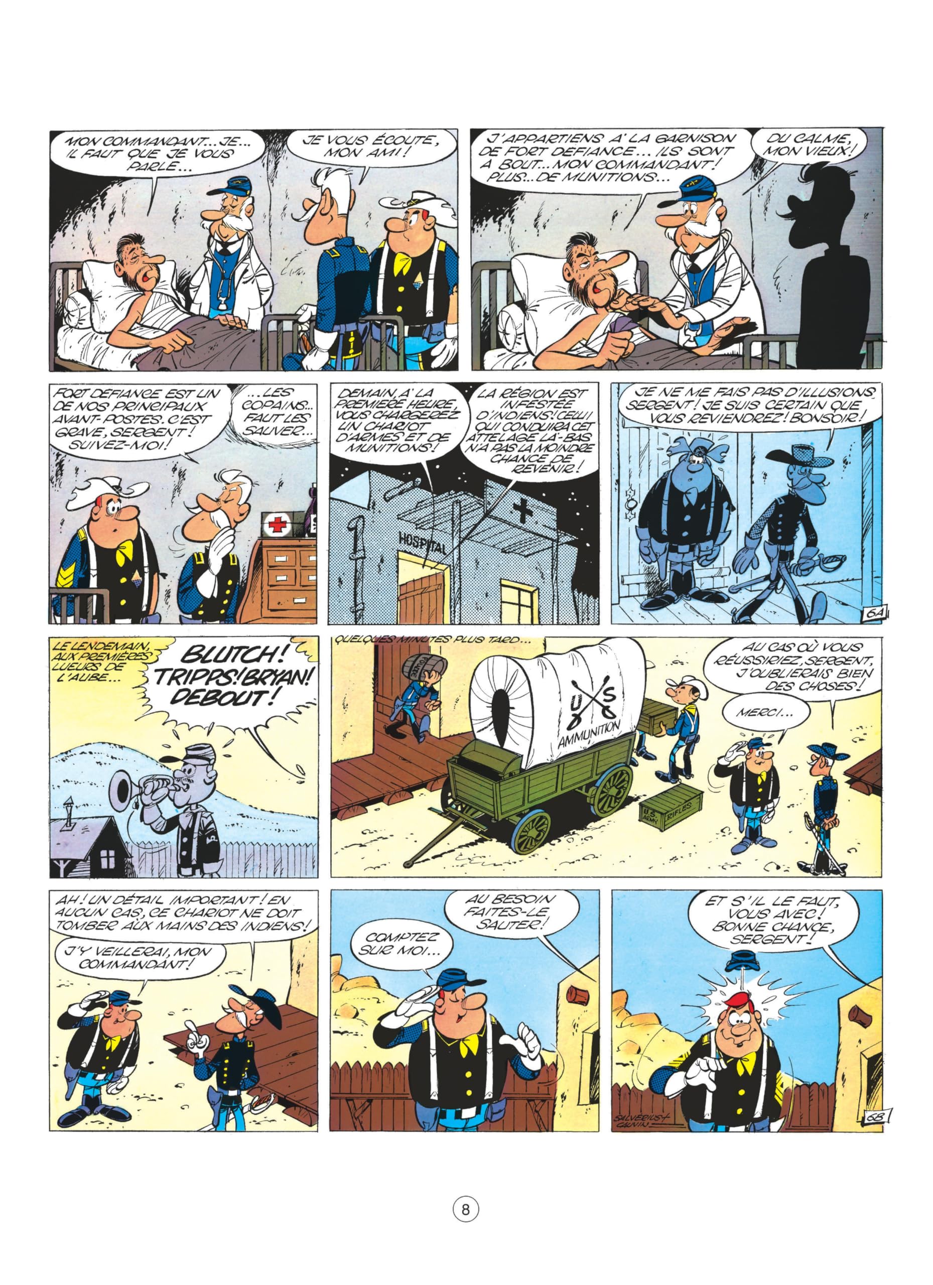 Les Tuniques bleues, tome 1 : Un chariot dans l'ouest