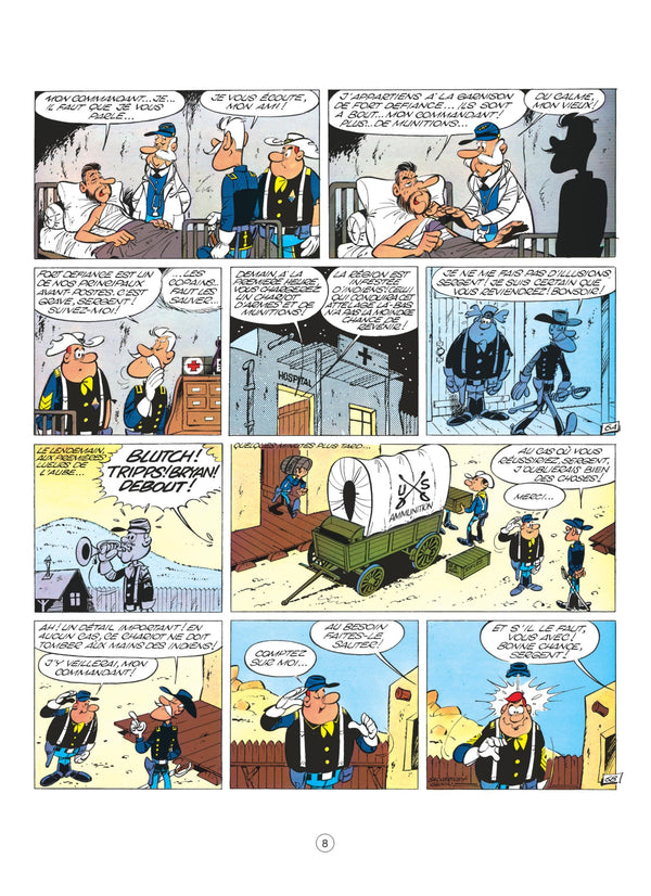 Les Tuniques bleues, tome 1 : Un chariot dans l'ouest