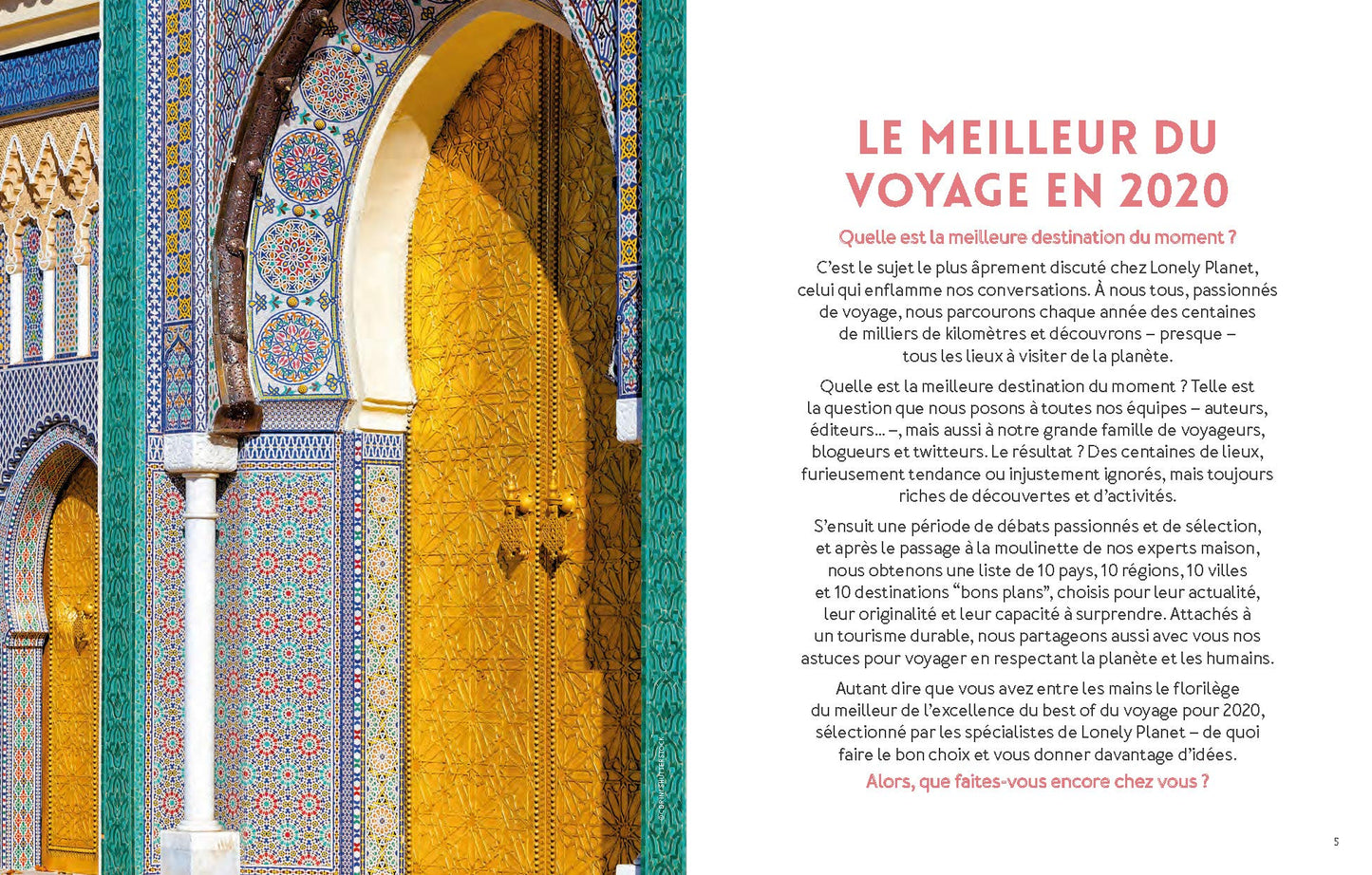 Le Best of 2020 de Lonely Planet