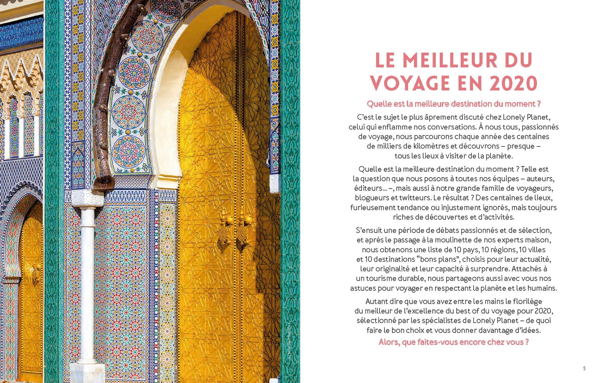 Le Best of 2020 de Lonely Planet
