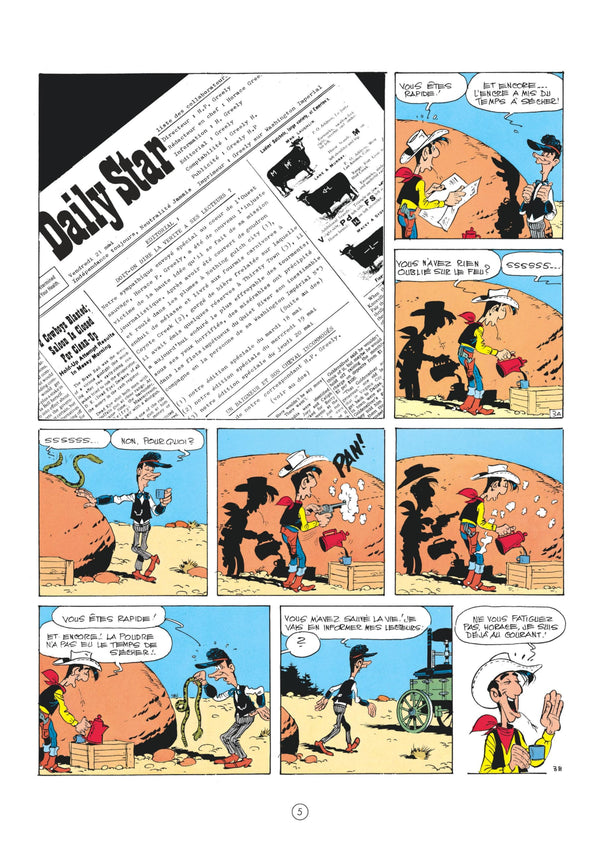 Lucky Luke - Tome 23 - Le Daily Star