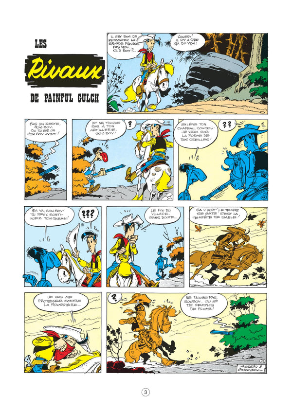 Lucky Luke - Tome 19 - Les Rivaux de Painful Gulch