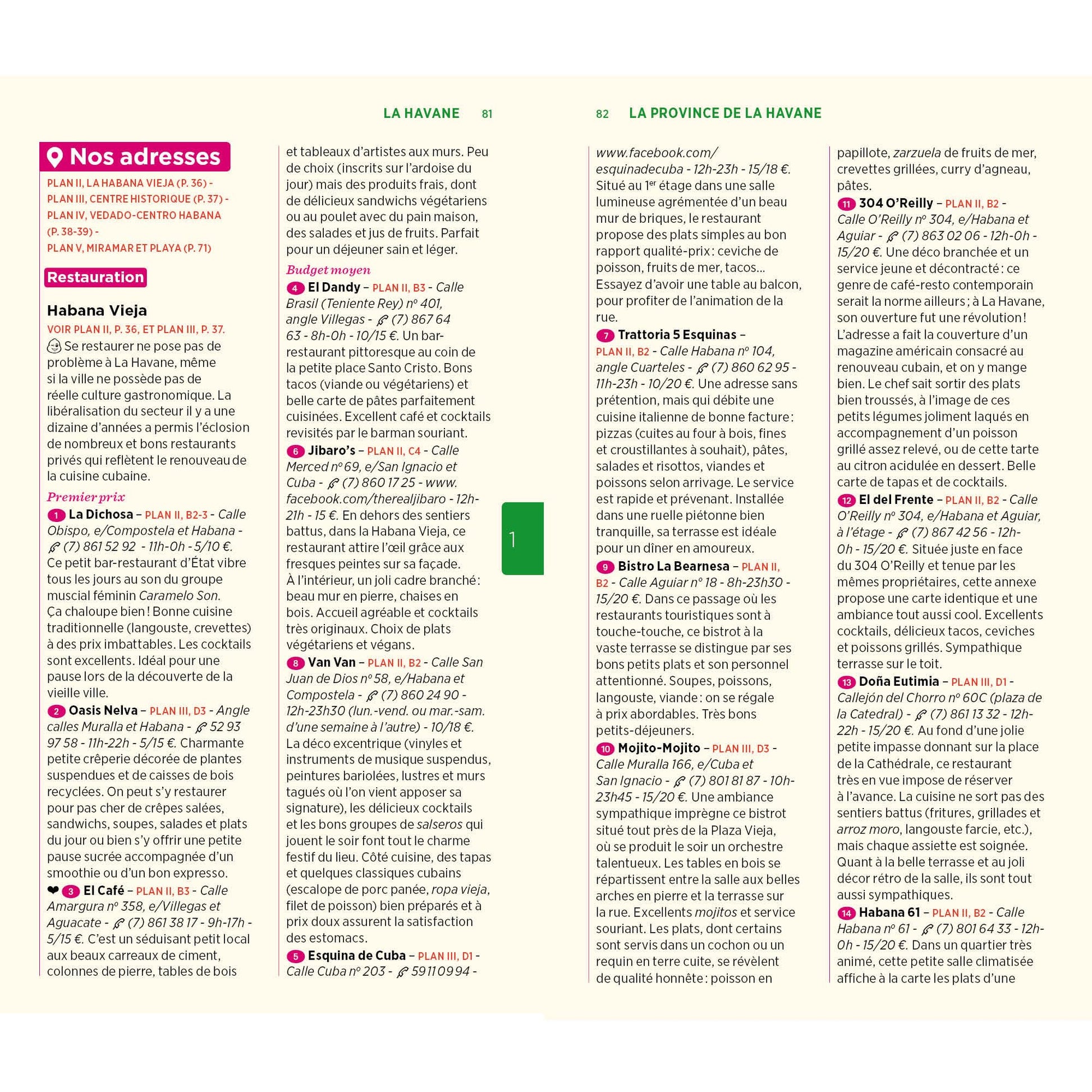 Guide Vert Cuba