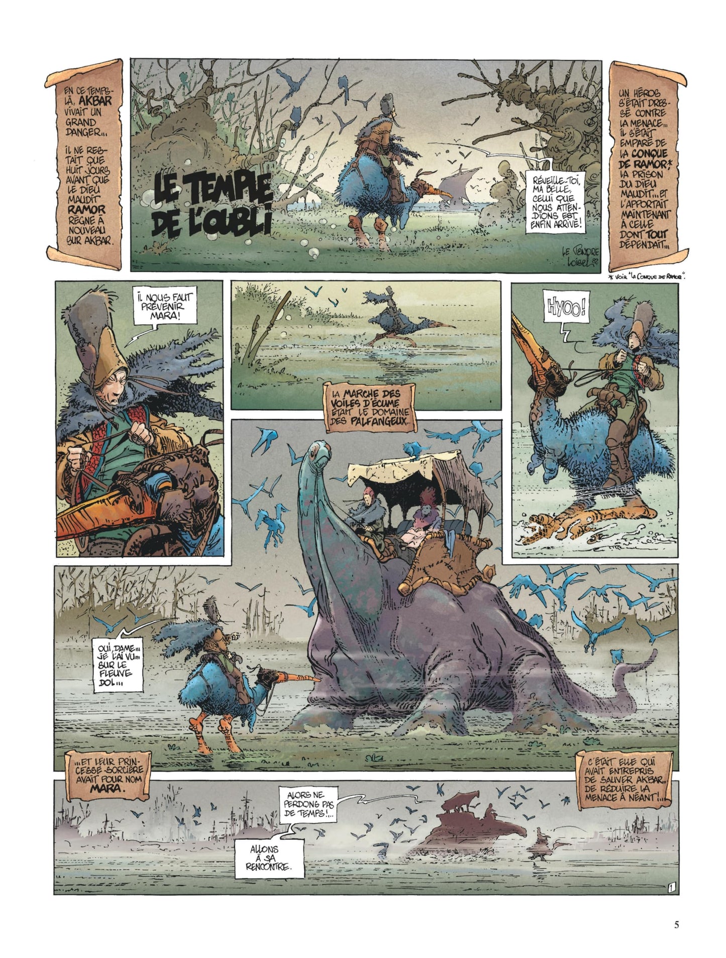 La Quête de l'oiseau du temps, tome 2 : Le Temple de l'oubli
