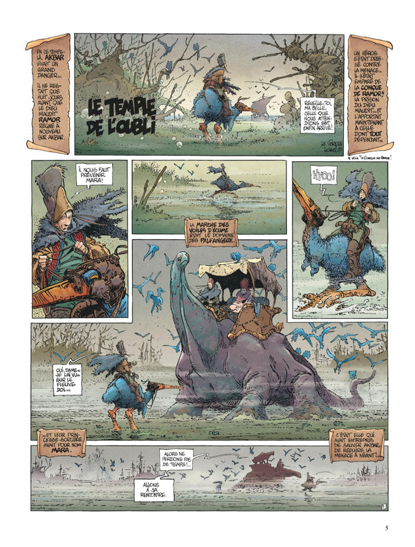 La Quête de l'oiseau du temps, tome 2 : Le Temple de l'oubli