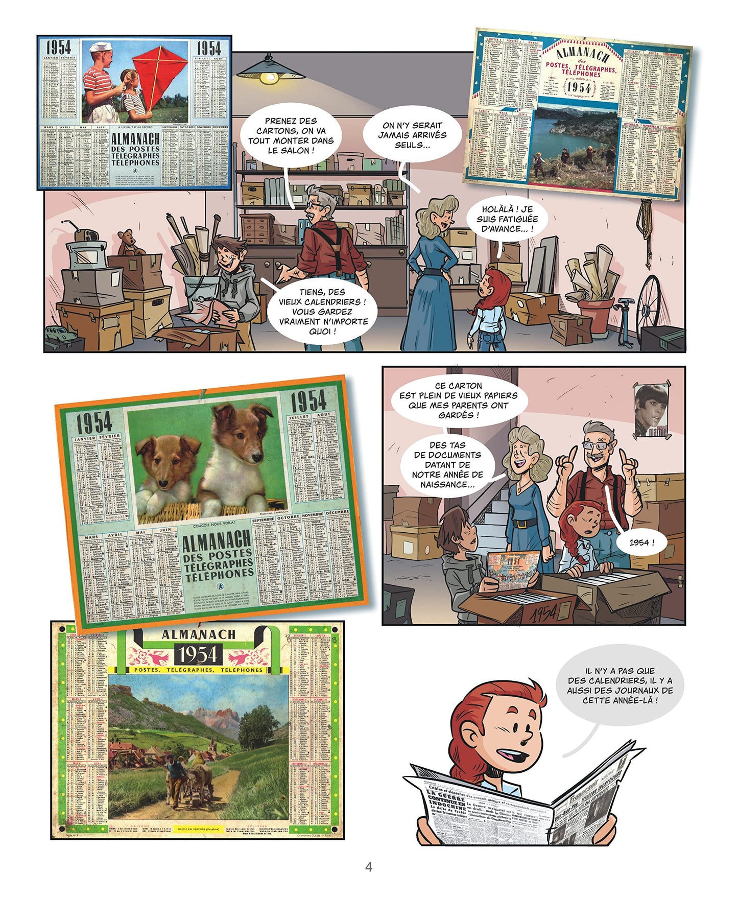 Mes souvenirs en BD - 1954