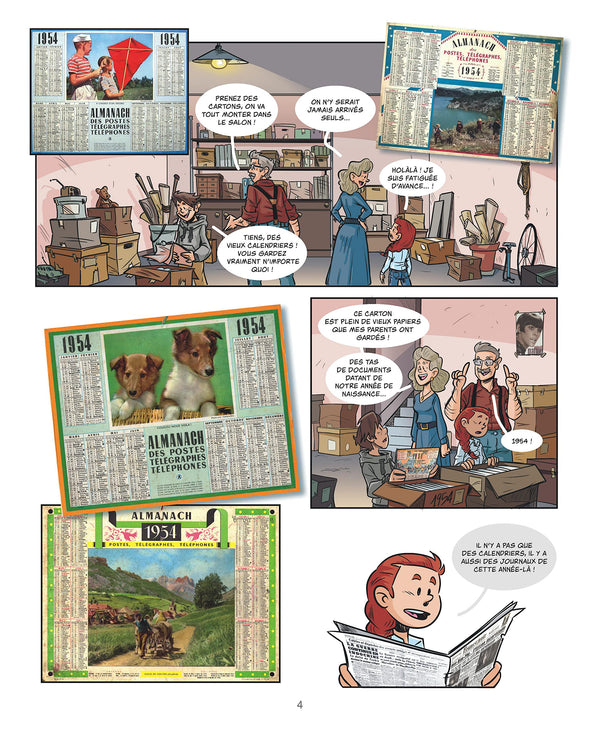 Mes souvenirs en BD - 1954