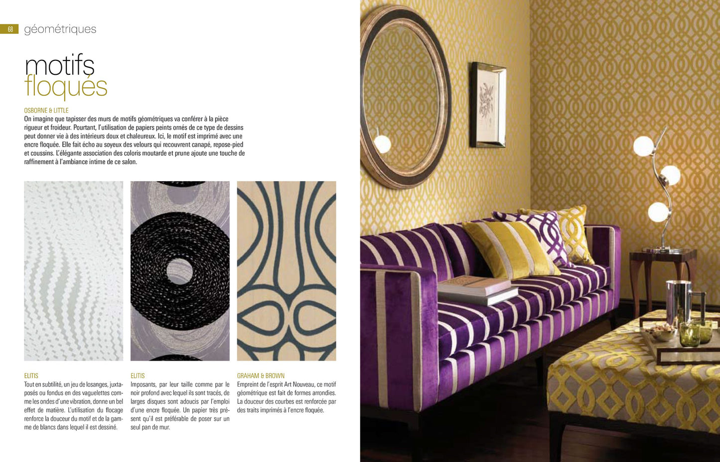 Papiers peints: Motifs, styles et conseils de pose