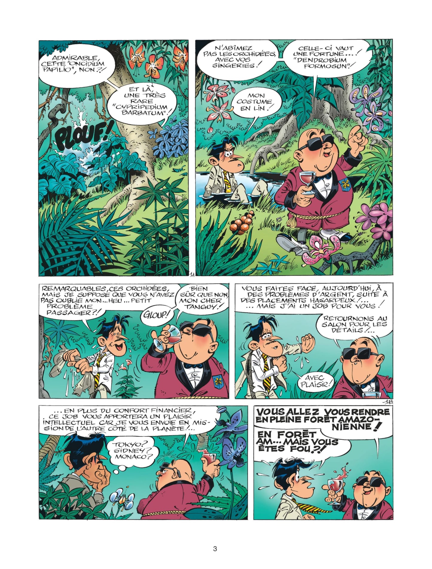 Marsupilami, tome 17 : L'Orchidée des Chahutas