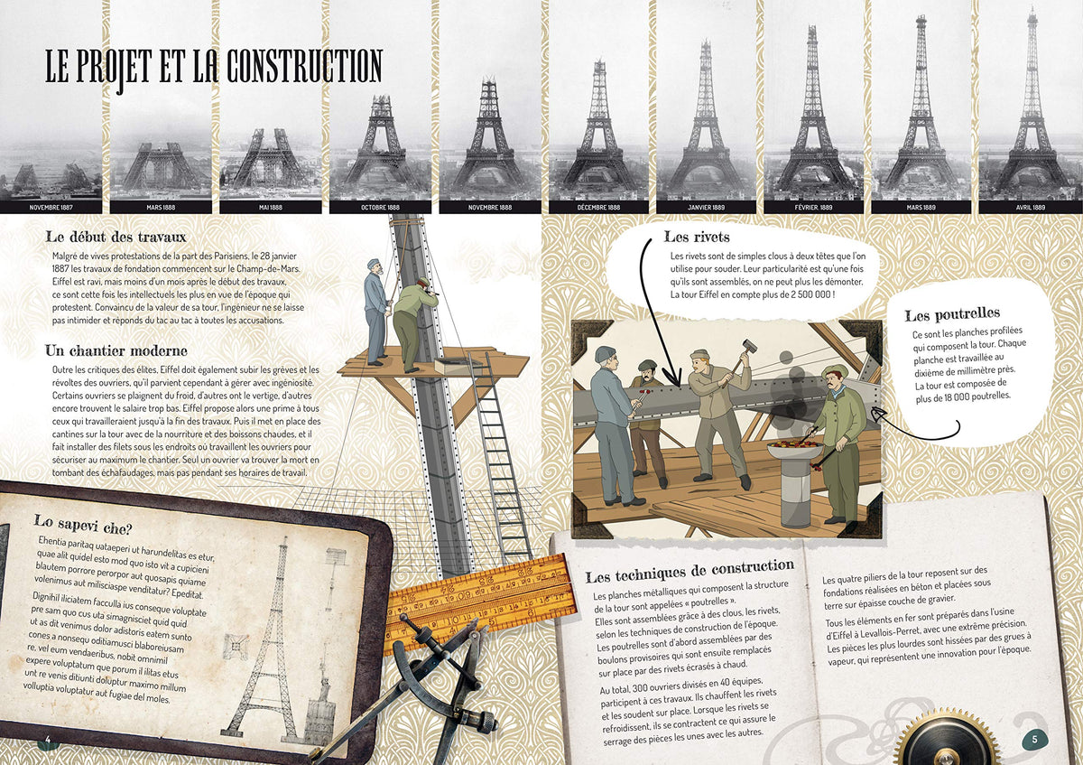 Scientifiques et inventeurs - Gustave Eiffel: La tour Eiffel scientifiques inventeurs