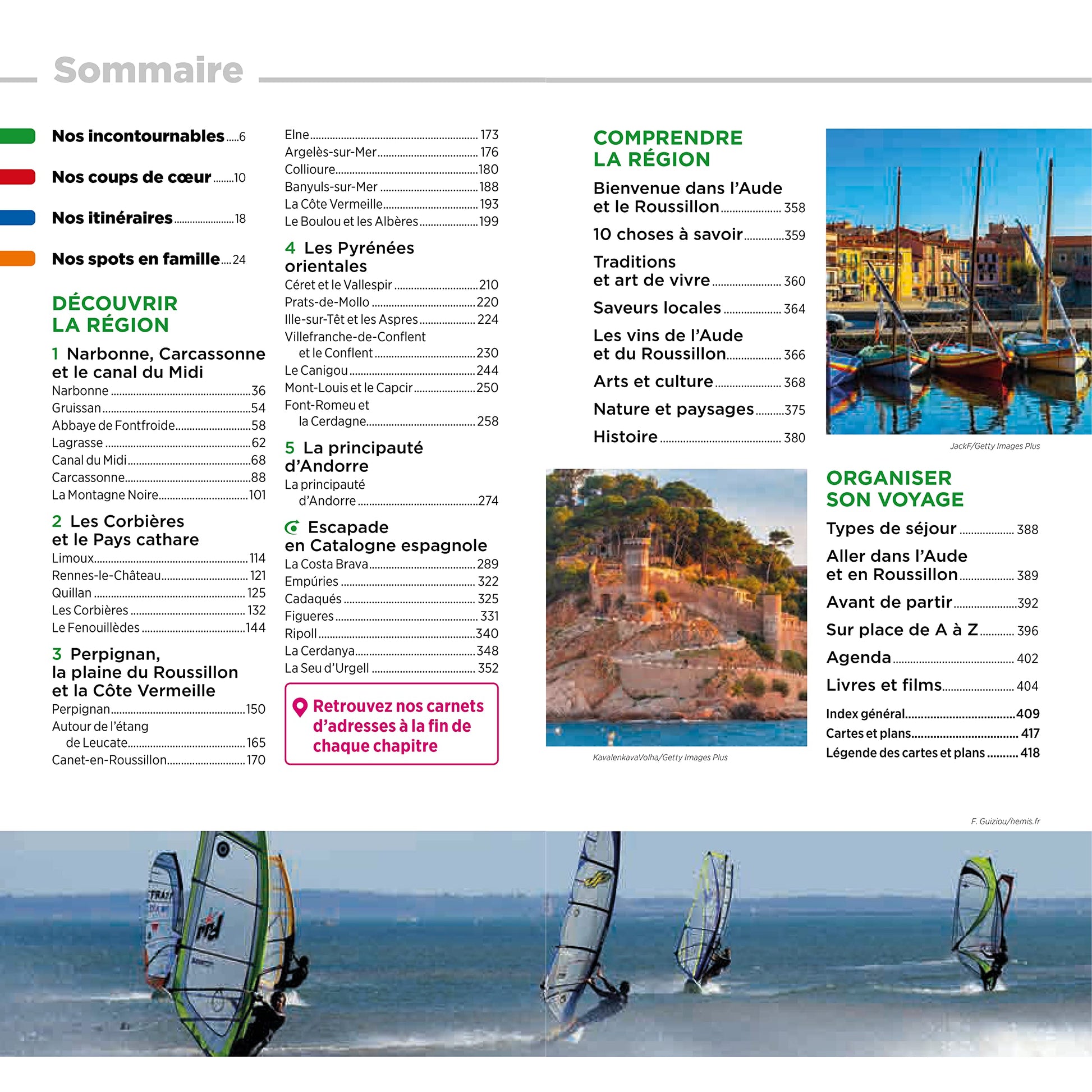 Guide Vert Roussillon, Aude, Pays Cathare