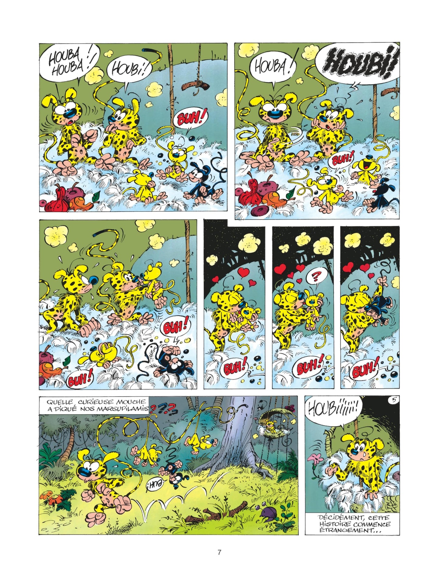 Le Marsupilami, tome 4 : Le Pollen du Monte Urticando