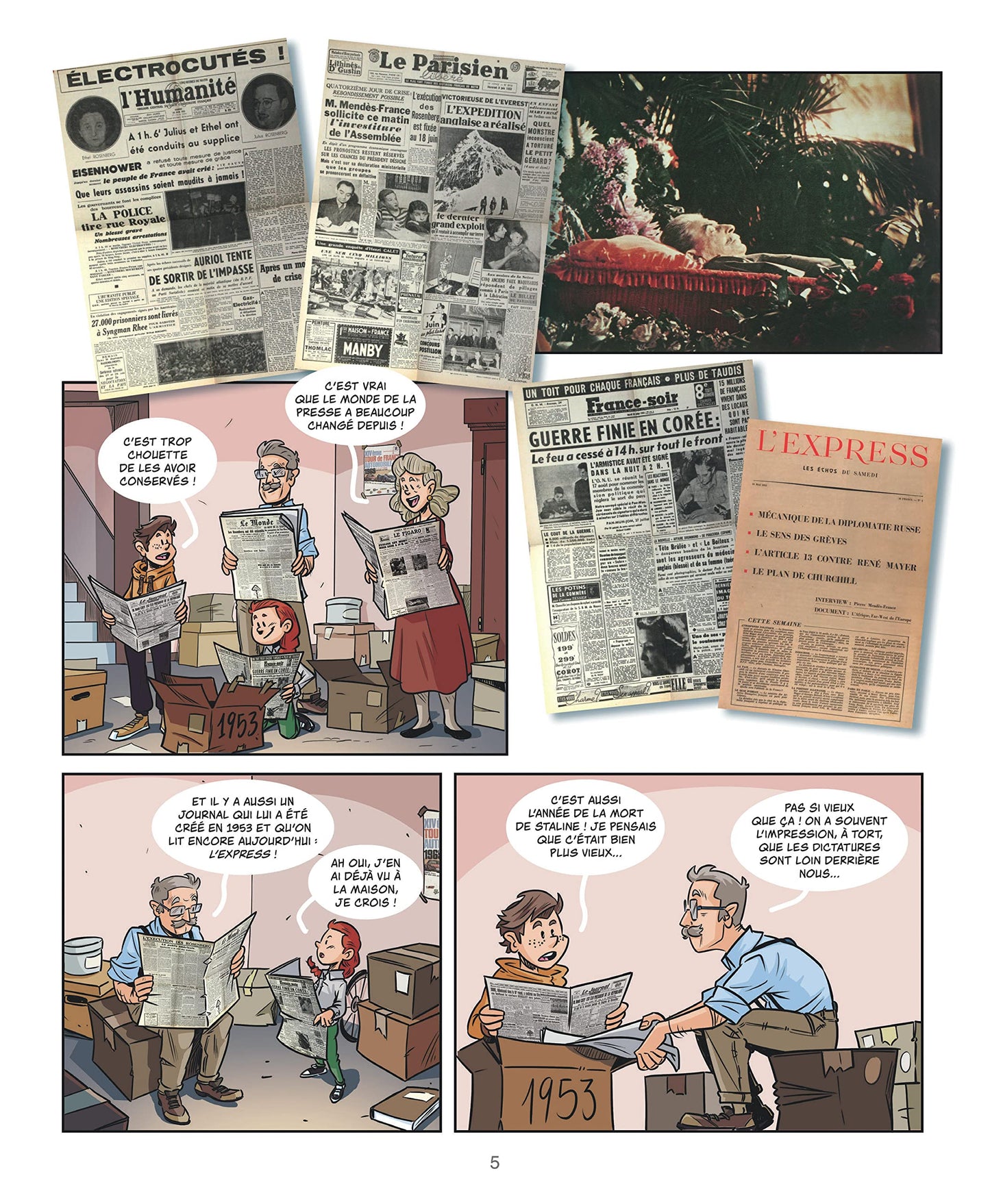 Mes souvenirs en BD - 1953