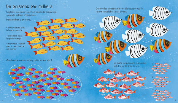 Sous la mer - Activités pour les petits