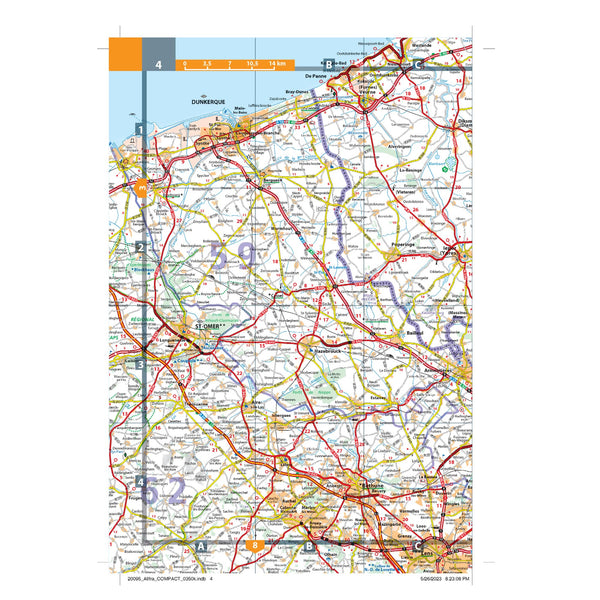 Atlas Routier France 2024 (Petit Format - Spiral)