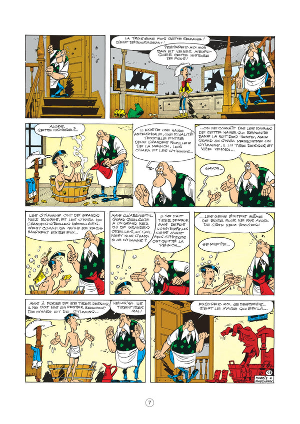 Lucky Luke - Tome 19 - Les Rivaux de Painful Gulch