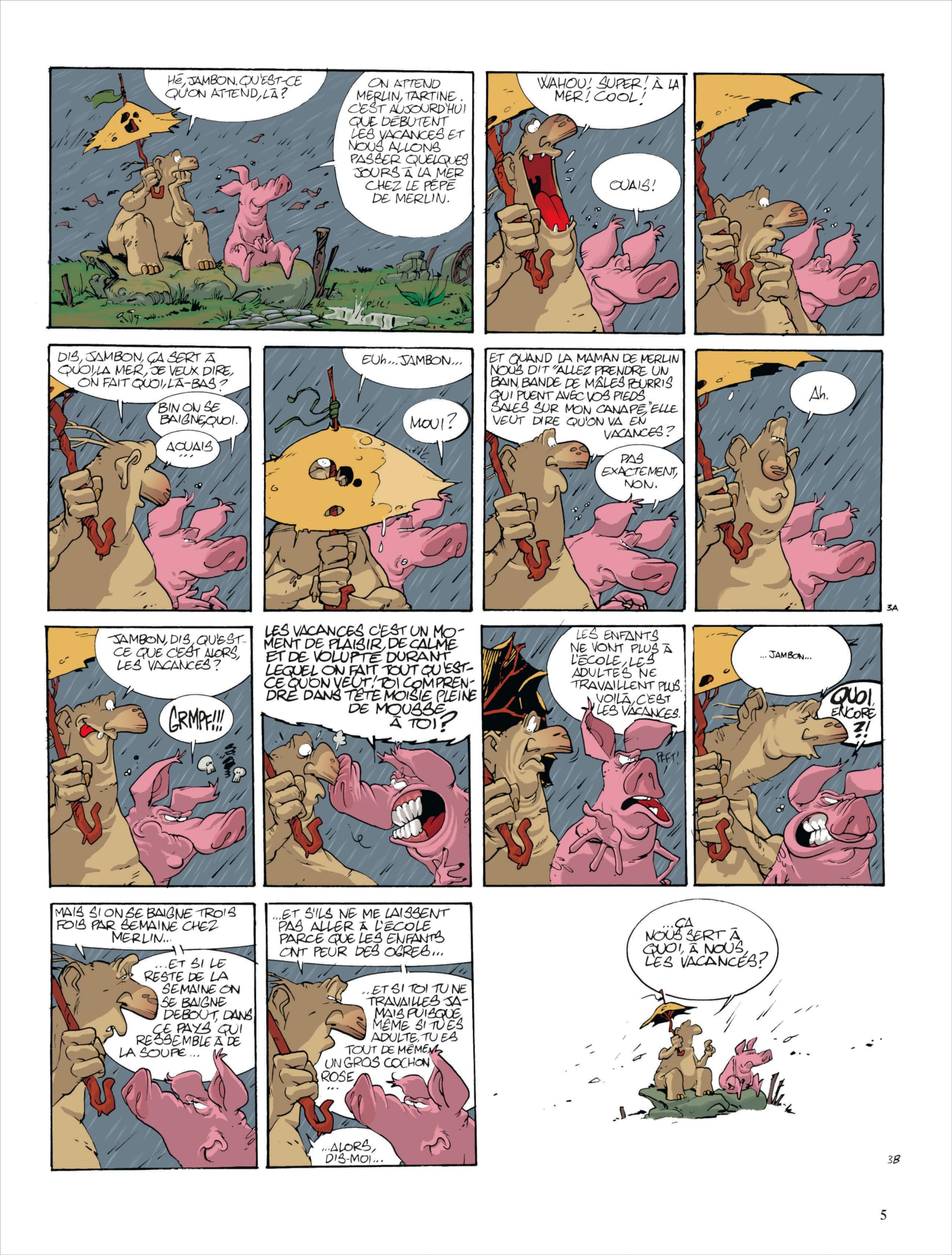 Merlin, tome 3 : Merlin va à la plage