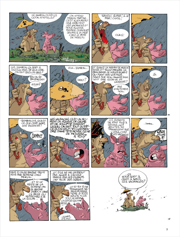 Merlin, tome 3 : Merlin va à la plage