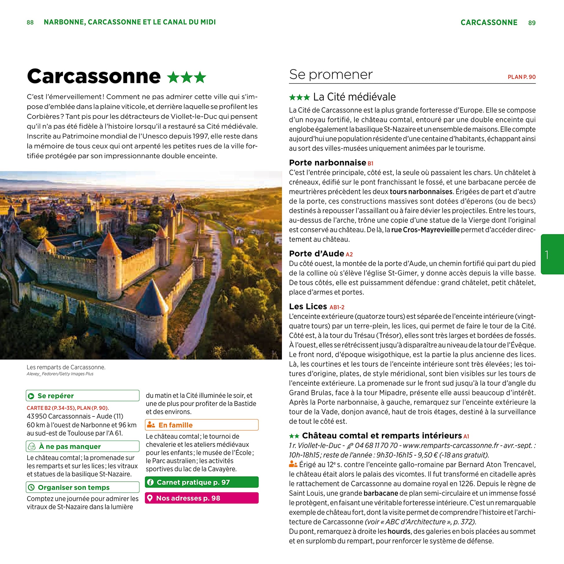 Guide Vert Roussillon, Aude, Pays Cathare