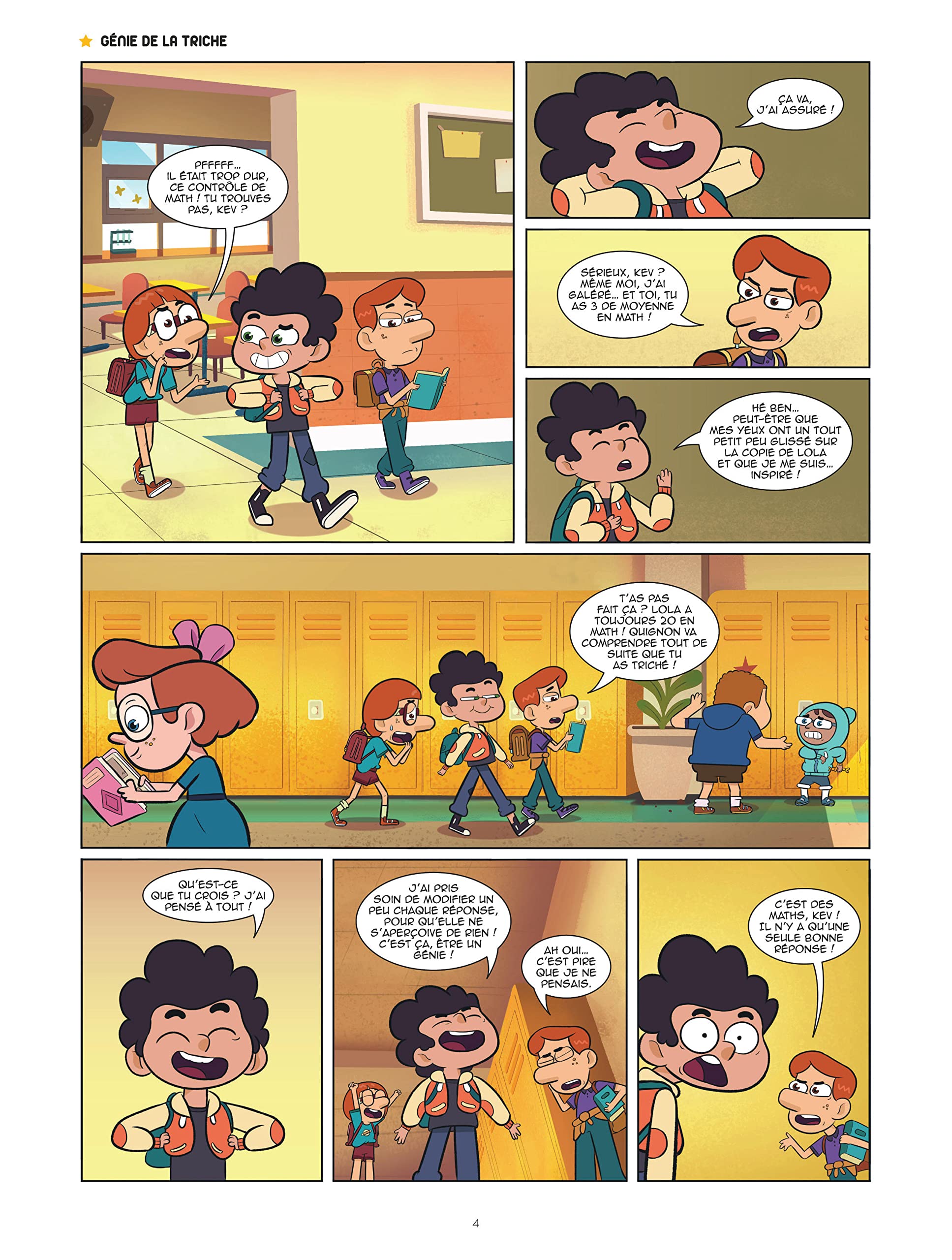 Le Monde selon Kev - Tome 2 - La frisée de l'école